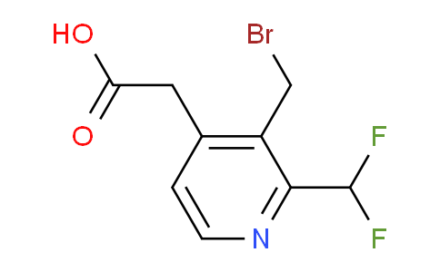 AM140807 | 1803693-20-0 | 3-(Bromomethyl)-2-(difluoromethyl)pyridine-4-acetic acid AM140807 | 1803693-20-0 | 3-(Bromomethyl)-2-(difluoromethyl)pyridine-4-acetic acid