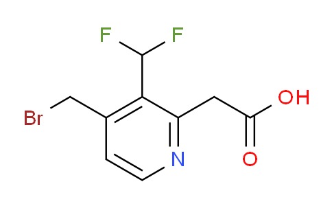 AM140816 | 1805142-80-6 | 4-(Bromomethyl)-3-(difluoromethyl)pyridine-2-acetic acid AM140816 | 1805142-80-6 | 4-(Bromomethyl)-3-(difluoromethyl)pyridine-2-acetic acid