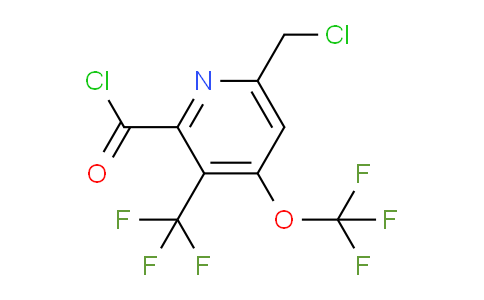 AM140817 | 1805284-33-6 | 6-(Chloromethyl)-4-(trifluoromethoxy)-3-(trifluoromethyl)pyridine-2-carbonyl chloride