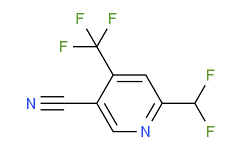 AM140818 | 1806784-65-5 | 5-Cyano-2-(difluoromethyl)-4-(trifluoromethyl)pyridine