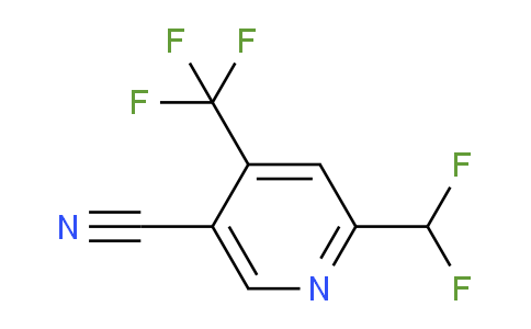 AM140818 | 1806784-65-5 | 5-Cyano-2-(difluoromethyl)-4-(trifluoromethyl)pyridine AM140818 | 1806784-65-5 | 5-Cyano-2-(difluoromethyl)-4-(trifluoromethyl)pyridine