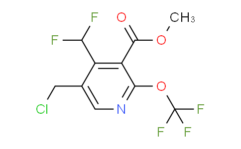 AM140820 | 1805246-55-2 | Methyl 5-(chloromethyl)-4-(difluoromethyl)-2-(trifluoromethoxy)pyridine-3-carboxylate