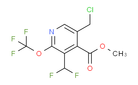 AM140824 | 1804367-65-4 | Methyl 5-(chloromethyl)-3-(difluoromethyl)-2-(trifluoromethoxy)pyridine-4-carboxylate