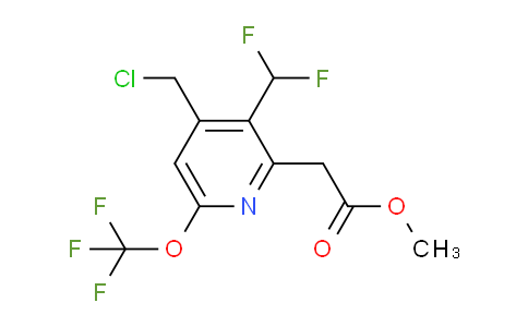 AM140830 | 1805190-87-7 | Methyl 4-(chloromethyl)-3-(difluoromethyl)-6-(trifluoromethoxy)pyridine-2-acetate AM140830 | 1805190-87-7 | Methyl 4-(chloromethyl)-3-(difluoromethyl)-6-(trifluoromethoxy)pyridine-2-acetate
