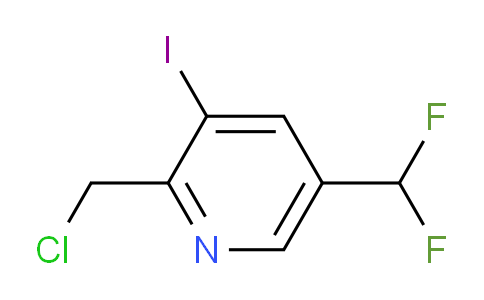 AM140831 | 1806039-58-6 | 2-(Chloromethyl)-5-(difluoromethyl)-3-iodopyridine AM140831 | 1806039-58-6 | 2-(Chloromethyl)-5-(difluoromethyl)-3-iodopyridine
