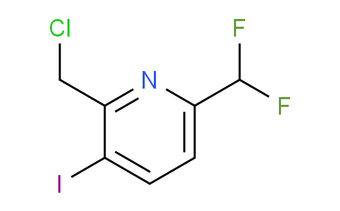 AM140832 | 1805318-44-8 | 2-(Chloromethyl)-6-(difluoromethyl)-3-iodopyridine AM140832 | 1805318-44-8 | 2-(Chloromethyl)-6-(difluoromethyl)-3-iodopyridine