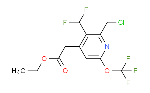 AM140835 | 1803998-37-9 | Ethyl 2-(chloromethyl)-3-(difluoromethyl)-6-(trifluoromethoxy)pyridine-4-acetate AM140835 | 1803998-37-9 | Ethyl 2-(chloromethyl)-3-(difluoromethyl)-6-(trifluoromethoxy)pyridine-4-acetate