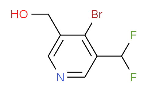 4-Bromo-3-(difluoromethyl)pyridine-5-methanol