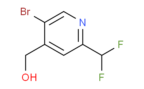 5-Bromo-2-(difluoromethyl)pyridine-4-methanol