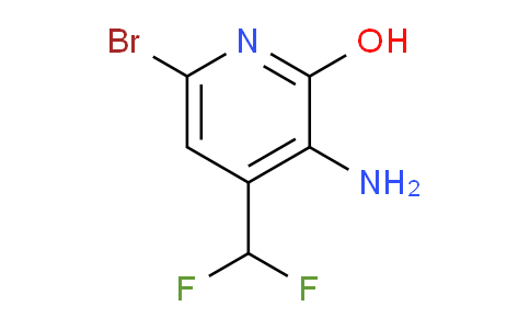 AM14085 | 1805095-10-6 | 3-Amino-6-bromo-4-(difluoromethyl)-2-hydroxypyridine