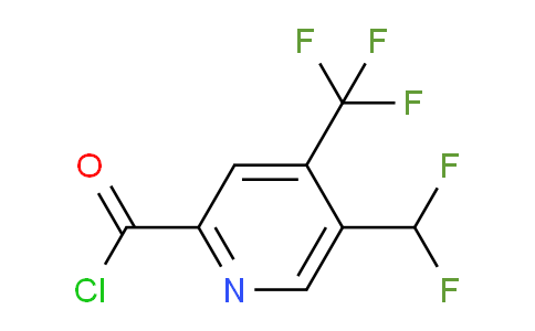 AM140851 | 1805951-94-3 | 5-(Difluoromethyl)-4-(trifluoromethyl)pyridine-2-carbonyl chloride