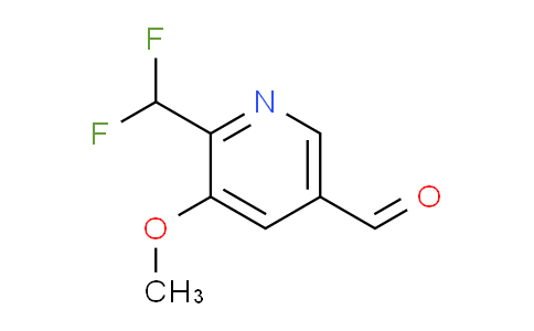 2-(Difluoromethyl)-3-methoxypyridine-5-carboxaldehyde
