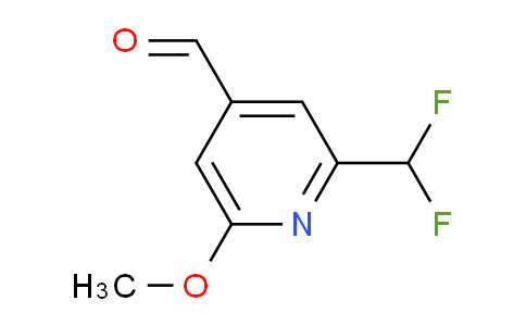 AM140857 | 1805310-47-7 | 2-(Difluoromethyl)-6-methoxypyridine-4-carboxaldehyde