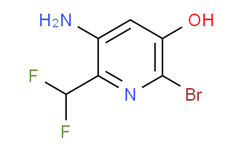 AM14086 | 1805258-66-5 | 3-Amino-6-bromo-2-(difluoromethyl)-5-hydroxypyridine