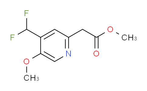AM140863 | 1804689-07-3 | Methyl 4-(difluoromethyl)-5-methoxypyridine-2-acetate
