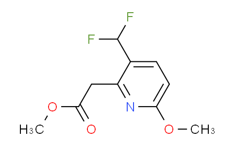 AM140866 | 1805330-49-7 | Methyl 3-(difluoromethyl)-6-methoxypyridine-2-acetate