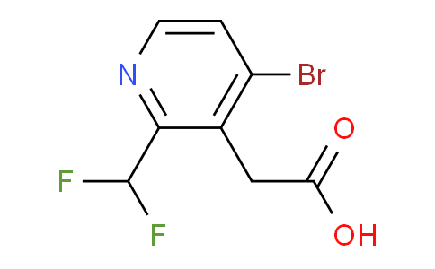 AM140874 | 1806757-90-3 | 4-Bromo-2-(difluoromethyl)pyridine-3-acetic acid