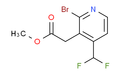 AM140880 | 1806771-49-2 | Methyl 2-bromo-4-(difluoromethyl)pyridine-3-acetate