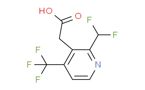AM140883 | 1804717-32-5 | 2-(Difluoromethyl)-4-(trifluoromethyl)pyridine-3-acetic acid
