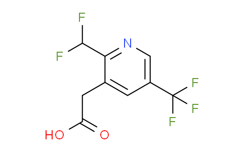 AM140885 | 1805946-86-4 | 2-(Difluoromethyl)-5-(trifluoromethyl)pyridine-3-acetic acid
