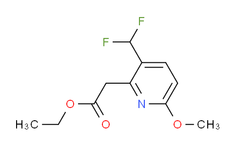 AM140889 | 1805121-82-7 | Ethyl 3-(difluoromethyl)-6-methoxypyridine-2-acetate
