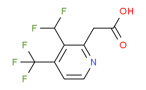 AM140892 | 1806859-34-6 | 3-(Difluoromethyl)-4-(trifluoromethyl)pyridine-2-acetic acid