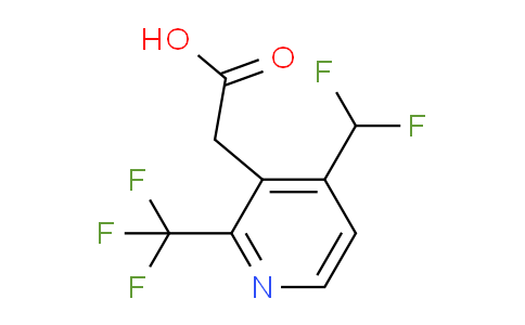 AM140895 | 1805947-10-7 | 4-(Difluoromethyl)-2-(trifluoromethyl)pyridine-3-acetic acid