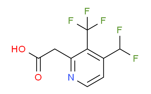 AM140896 | 1805947-20-9 | 4-(Difluoromethyl)-3-(trifluoromethyl)pyridine-2-acetic acid