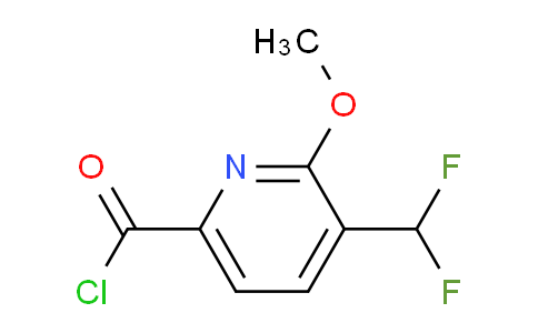 AM140897 | 1804487-75-9 | 3-(Difluoromethyl)-2-methoxypyridine-6-carbonyl chloride