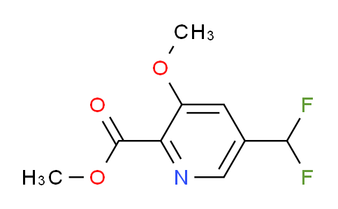 AM140899 | 1805327-87-0 | Methyl 5-(difluoromethyl)-3-methoxypyridine-2-carboxylate