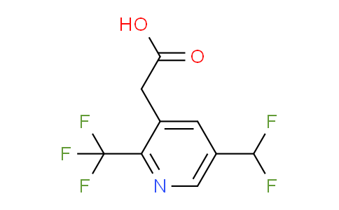 AM140900 | 1806808-68-3 | 5-(Difluoromethyl)-2-(trifluoromethyl)pyridine-3-acetic acid