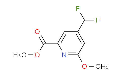 AM140902 | 1806770-35-3 | Methyl 4-(difluoromethyl)-2-methoxypyridine-6-carboxylate
