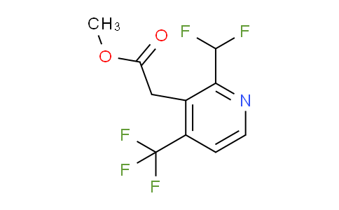 AM140904 | 1805947-56-1 | Methyl 2-(difluoromethyl)-4-(trifluoromethyl)pyridine-3-acetate