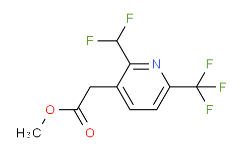 AM140909 | 1805947-78-7 | Methyl 2-(difluoromethyl)-6-(trifluoromethyl)pyridine-3-acetate