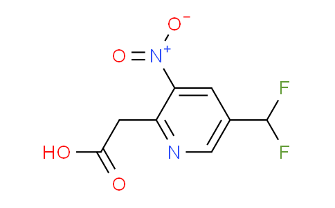 AM140933 | 1806779-48-5 | 5-(Difluoromethyl)-3-nitropyridine-2-acetic acid