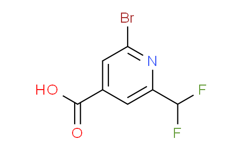 AM140942 | 1804946-24-4 | 2-Bromo-6-(difluoromethyl)pyridine-4-carboxylic acid