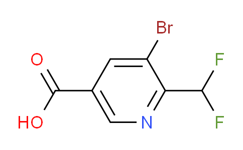 AM140943 | 1806781-75-8 | 3-Bromo-2-(difluoromethyl)pyridine-5-carboxylic acid