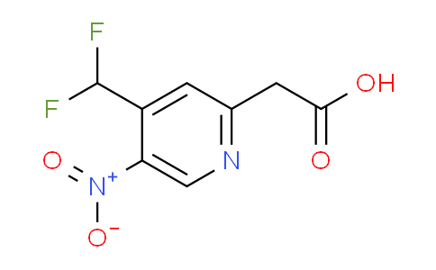 4-(Difluoromethyl)-5-nitropyridine-2-acetic acid