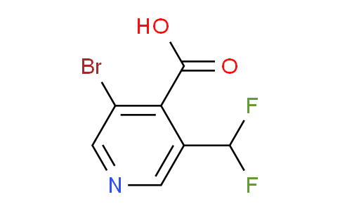 AM140947 | 1806765-53-6 | 3-Bromo-5-(difluoromethyl)pyridine-4-carboxylic acid