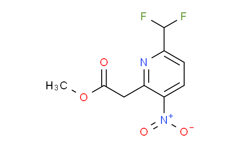 AM140953 | 1805034-37-0 | Methyl 6-(difluoromethyl)-3-nitropyridine-2-acetate
