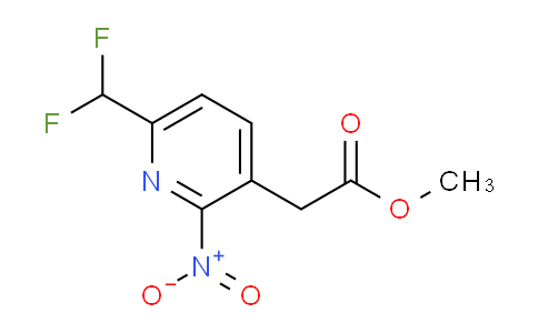 AM140955 | 1805918-76-6 | Methyl 6-(difluoromethyl)-2-nitropyridine-3-acetate