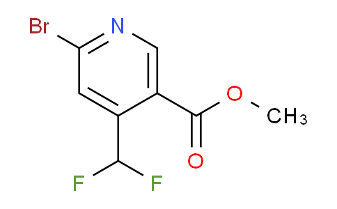 AM140958 | 1805297-34-0 | Methyl 2-bromo-4-(difluoromethyl)pyridine-5-carboxylate