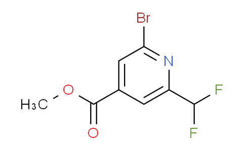 AM140962 | 1806015-47-3 | Methyl 2-bromo-6-(difluoromethyl)pyridine-4-carboxylate