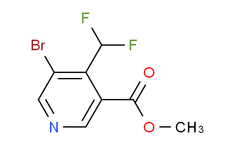 AM140965 | 1805297-60-2 | Methyl 3-bromo-4-(difluoromethyl)pyridine-5-carboxylate