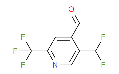 AM140966 | 1804716-71-9 | 5-(Difluoromethyl)-2-(trifluoromethyl)pyridine-4-carboxaldehyde
