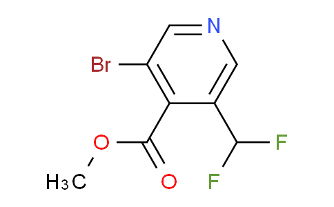 AM140967 | 1806771-24-3 | Methyl 3-bromo-5-(difluoromethyl)pyridine-4-carboxylate
