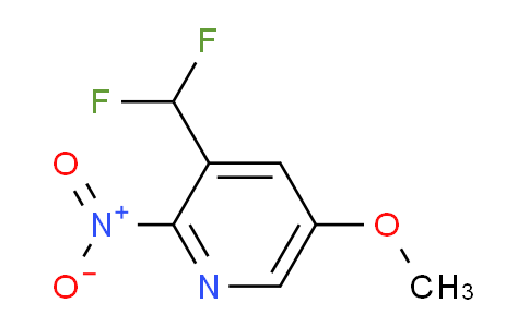 3-(Difluoromethyl)-5-methoxy-2-nitropyridine