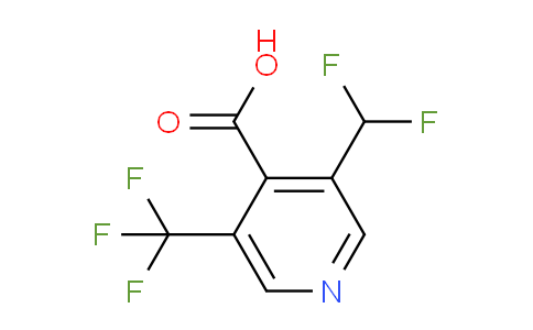 AM140974 | 1805285-47-5 | 3-(Difluoromethyl)-5-(trifluoromethyl)pyridine-4-carboxylic acid