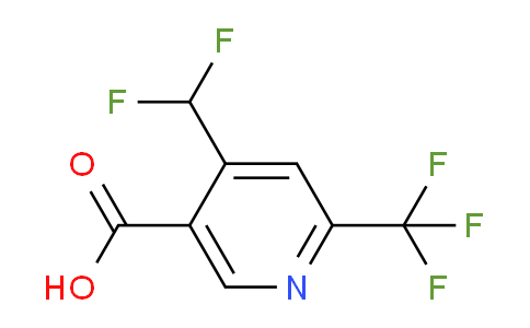 AM140975 | 1105997-89-4 | 4-(Difluoromethyl)-2-(trifluoromethyl)pyridine-5-carboxylic acid