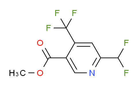 AM140983 | 1805944-83-5 | Methyl 2-(difluoromethyl)-4-(trifluoromethyl)pyridine-5-carboxylate